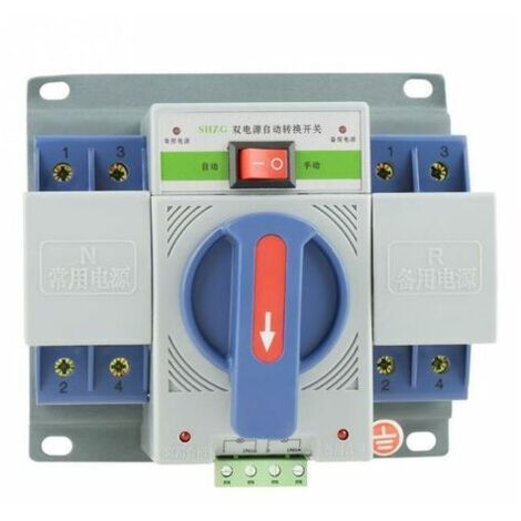 pz 220V 63A 2P Mini Dual Power T Interruttore di trasferimento automatico