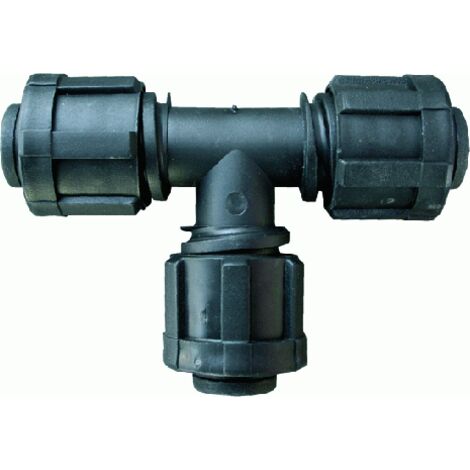 pz 50 raccordo a t per irrigazione da diametro mm 16x16x16 raccordi