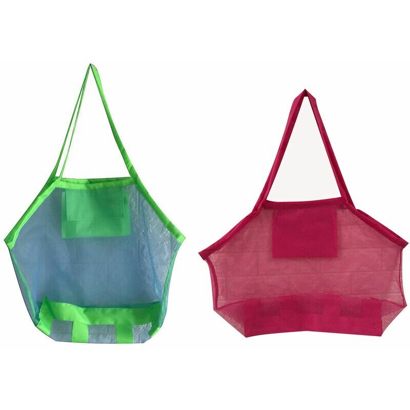 Pz. Borsa da spiaggia grande in rete Borsa da