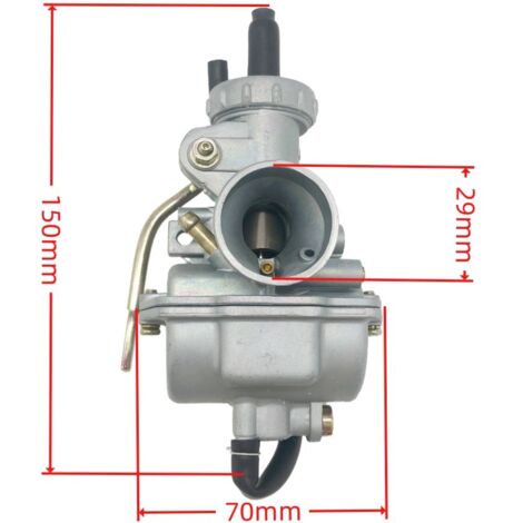PZ16 16-mm-Vergaser für 110-cm³-, 90-cm³- und 70-cm³-Modelle (404-004). Hohe Zerstäubungseffizienz, sanftes Kaltstartverhalten und gleichmäßige Kraftstoffzerstäubung für kleine Motorräder.