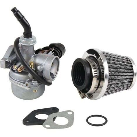 PZ19 35mm Vergaser-Luftfilter für XU, 50cc 70cc 90cc 110cc 125cc ATV Dirt Pit Bike, hochwertiges Autozubehör, kompatibel mit Originalteilen, beständig gegen raue Umgebungen -