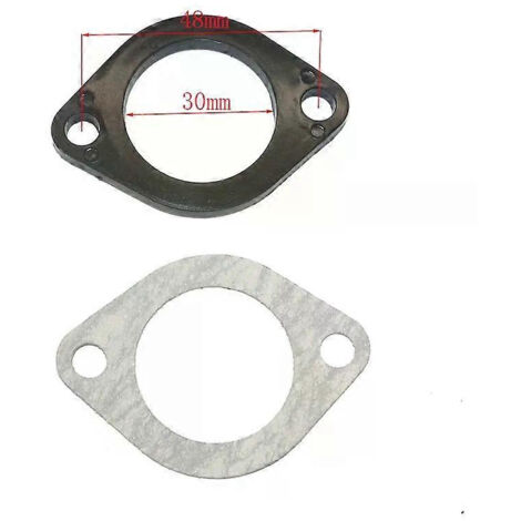 PZ26 PZ27 PZ30 Carburateur 26 mm 30 mm ISOLATEUR DE CARBURATEUR JOINT DE CARBURATEUR Entretoise de collecteur d'admission 6 mm JOINT TORIQUE ENTRETOISE Joints VTT Kart