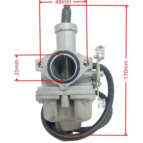 PZ26B5 Vergaser 2005–2017 0454997 125 cm³ 150 cm³ 404-012 Motorrad-Kraftstoffversorgungssystem und Drosselklappenbaugruppe