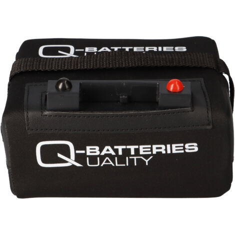 QUALITY BATTERIES Q-Batteries 12Lith-18 Lithium Akku Pack Golf 12,8V 18Ah 230,4Wh inkl. Ladegerät + Tasche