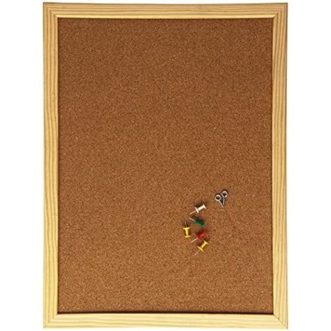 Q-Connect Korktafel 40x30cm mit Holzrahmen