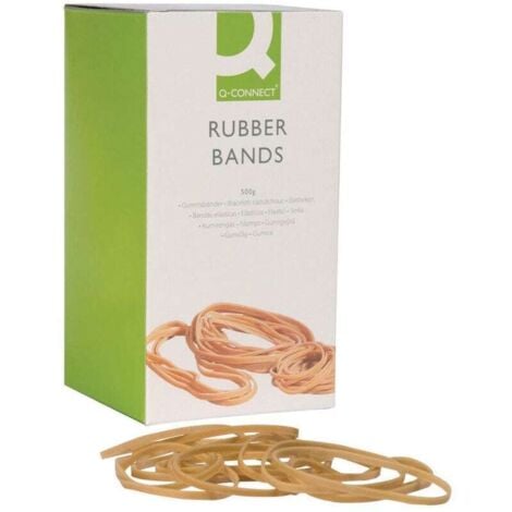 QCONNECT Q-Connect Rubber Bands 100g Assorted - KF10673