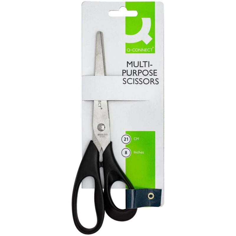 Image of Liderpapel - schere q-connect edelstahl 8 20CM bl