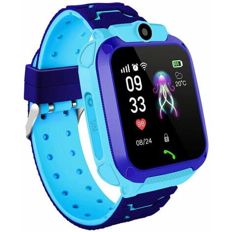 Q12 Smartwatch pour enfants,Knight Blue - Knight Blue