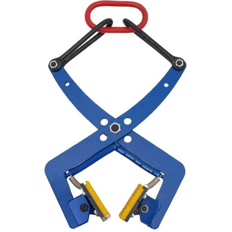 CNCEST Q235 Stone Lifting Clamp Steel Stone Transport Clamp Vertical Stone Lifting Clamp Pavement Moving Clamp, Maximum Load: 300kg