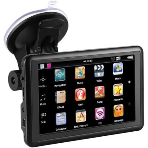 Q5 Voiture 5 Pouces HD TFT Touch Screen GPS Navigateur Support TF Carte / MP3 / FM Transmetteur
