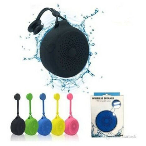 Q50 Mini Enceinte Bluetooth étanche Pour Salle De Bain Douche Colorée