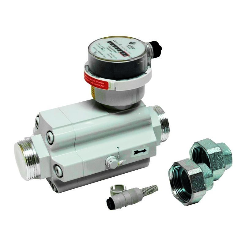 QA25 - Débitmètre ''quantomètre'' DN25 avec compteur mécanique qa ou électrique QAe