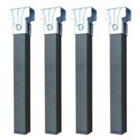 FLORES CORTÃ‰S Q&ampQ jgo.4 patas cuadradas 30x30 h28 para somier , Juego de 4 patas para somier. Estas patas de somier miden 28 cm de alto y 30x30 mm en la base.Al tener esta medida la ba