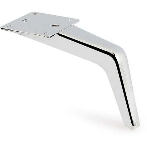 Q&ampQ pata metal signal h125 cromo , La pata metálica Signal es ideal para sofás y muebles, fabricada en metal duradero, con un acabado en cromo y una altura d