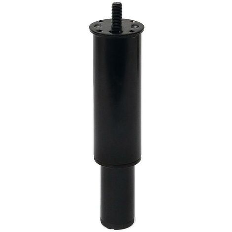Q&ampQ pata metal stormy ø35 h120-h180 m10 negro , La pata metálica Stormy es ideal para sofás y muebles, fabricada en metal resistente, con un acabado en níque