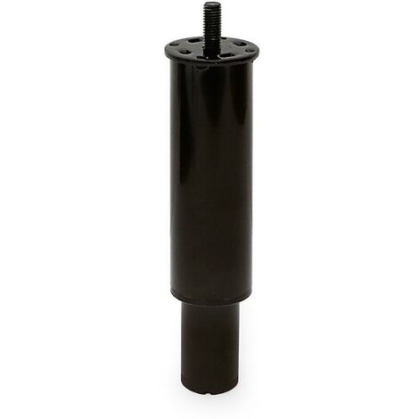 Q&ampQ pata metal stormy ø35 h90-h150 m8 negro , La pata metálica Stormy es ideal para sofás y muebles. Está fabricada en metal duradero, con un acabado en negr