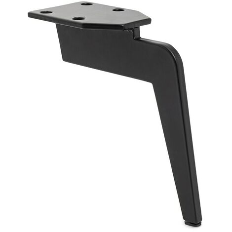 Q&ampQ pata metal talia 100x70 h170 negro mate , La pata metálica Talia es ideal para sofás y muebles, fabricada en metal resistente con un acabado en negro mat