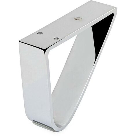 Q&Q Q&ampQ pata metal tara h115 cromo , La pata metálica para sofá de 11,5 cm de altura es una pata para muebles con un acabado en cromo y una altura de 115 mm.