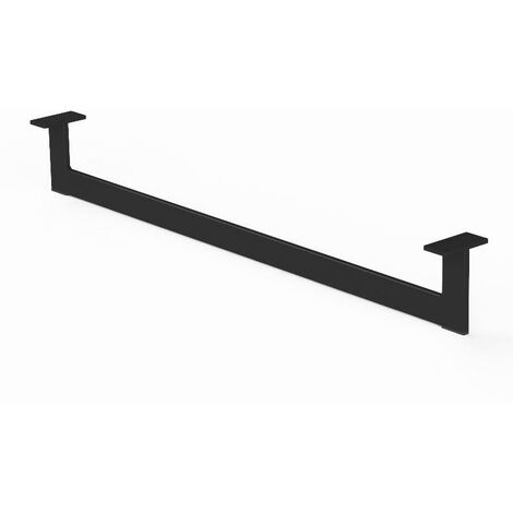 Q&ampQ pata metal tella xl l890 h120 negro mate , La pata metálica Tella XL es ideal para sofás y muebles, fabricada en metal duradero con un acabado en negro m