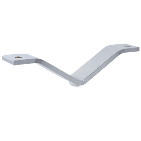 Q&ampQ pata metal v master h40 cromo , La pata metálica V Master es ideal para sofás y muebles, fabricada en metal duradero, con un acabado en cromo y una altur
