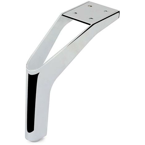 Q&ampQ pata metálica ardyne h155 acabado cromo , La Pata Metálica Ardyne H155 es una pata de mueble o sofá de metal con una altura de 155 mm, ideal para dar sop