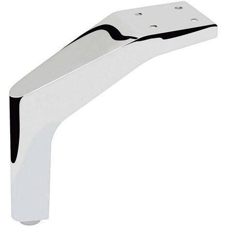 Q&ampQ pata metalica aryta h150 cromo , La PATA METALICA ARYTA H150 CROMO es una pata de mueble o sofá de metal con un acabado en cromo y una altura de 150 mm.&lt
