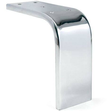 Q&ampQ pata metalica cromada suzy h.130 , La pata metálica Suzy para sofá es minimalista y moderna, está fabricada en metal resistente y tiene un acabado cromad