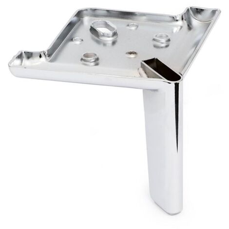 Q&ampQ pata metálica modelo line acabado cromo altura (h) 120 , La pata metálica modelo Line es ideal para sofás y muebles, fabricada en metal duradero con un a