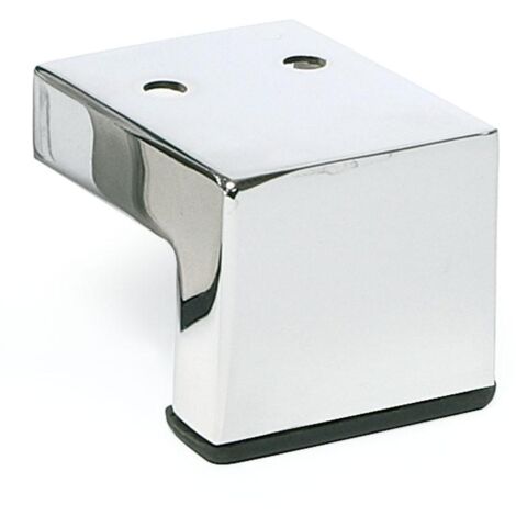 Q&ampQ pata metalica roxanne h50 cromo , La pata metálica Roxanne es ideal para sofás y muebles, fabricada en metal duradero, con un acabado en cromo y una altu