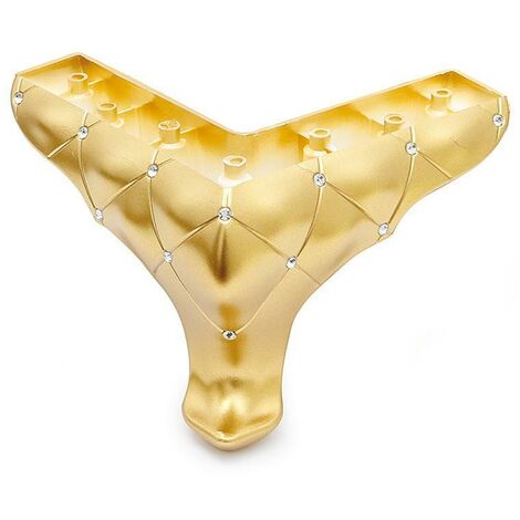 Q&ampQ pata plastico okaliptus joya h135 oro  180x180x135 , La PATA PLASTICO OKALIPTUS JOYA H135 ORO es un accesorio de alta calidad para sofás y muebles, diseñ