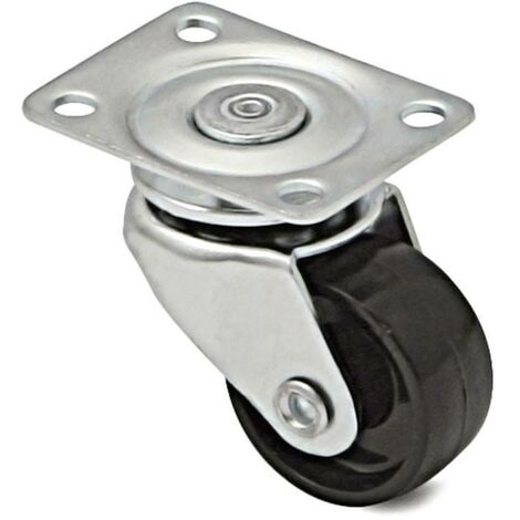 Q&ampQ rueda giratoria gina a/nylon ø30 plástico h37 , La rueda giratoria Gina a/nylon d30 PL H37 de Q&ampQ es ideal para facilitar el movimiento de muebles, prote