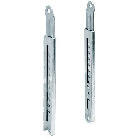 Q&ampQ soporte telescopico 10p confe l260 zincado ,  El soporte telescópico multiposición de la marca Q&ampQ está fabricado en acero z