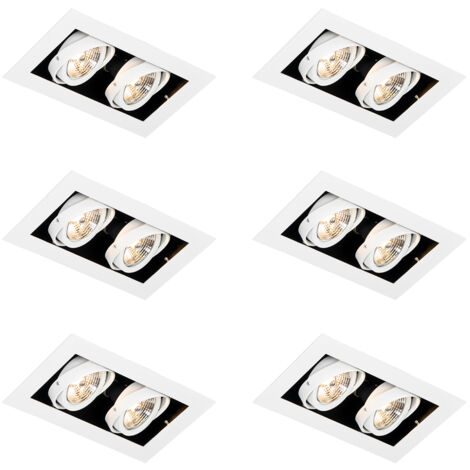 QAZQA 103939 - - Acciaio - - Max. 2 x Watt