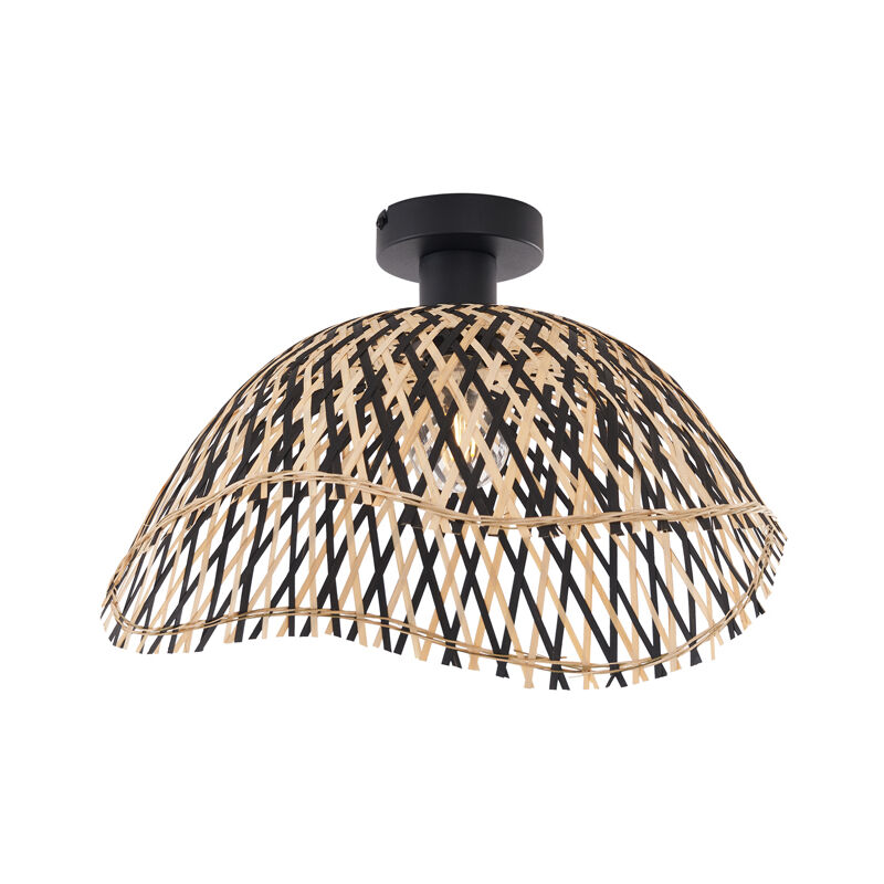 Qazqa - alka - Plafonnier - 1 lumière - ø 400 mm - Art Deco - éclairage intérieur - Salon i Chambre i Cuisine i Salle à manger