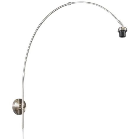 QAZQA Applique arco bow - Moderno - Acciaio - Acciaio - Tondo/Oblungo Max. 1 x Watt