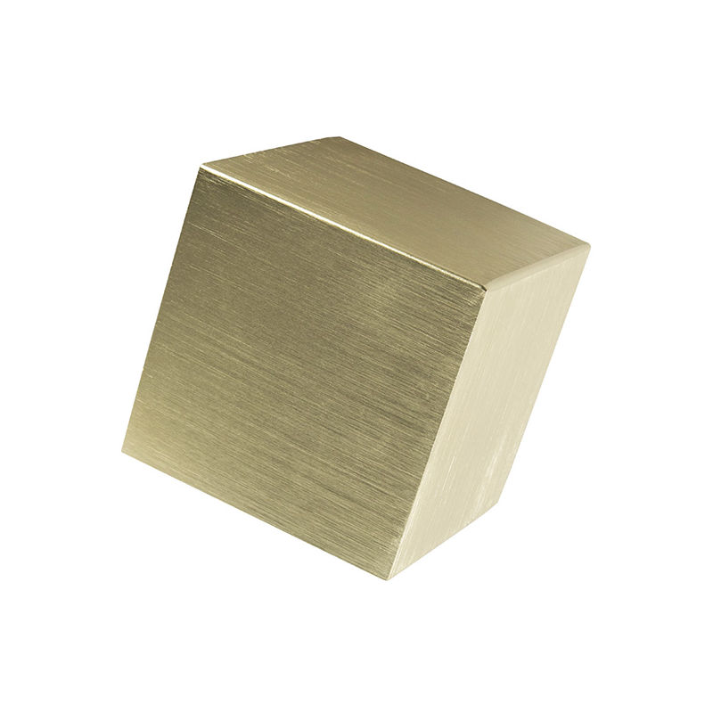 Image of Appliques Cube - Design - Alluminio - Oro - Cubo Max. 1 x Watt - Oro/Ottone - Qazqa