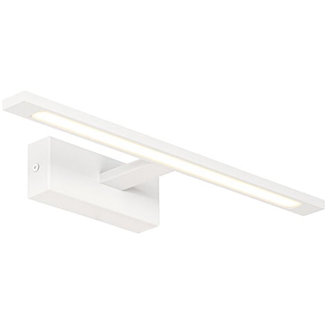 QAZQA Appliques jerre - Design - Acciaio - Bianco - Oblungo (non sostituibile) LED Max. 1 x 13 Watt