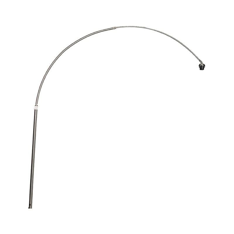 QAZQA Arc - Lampadaire à arc - H 177 cm - - éclairage intérieur -
