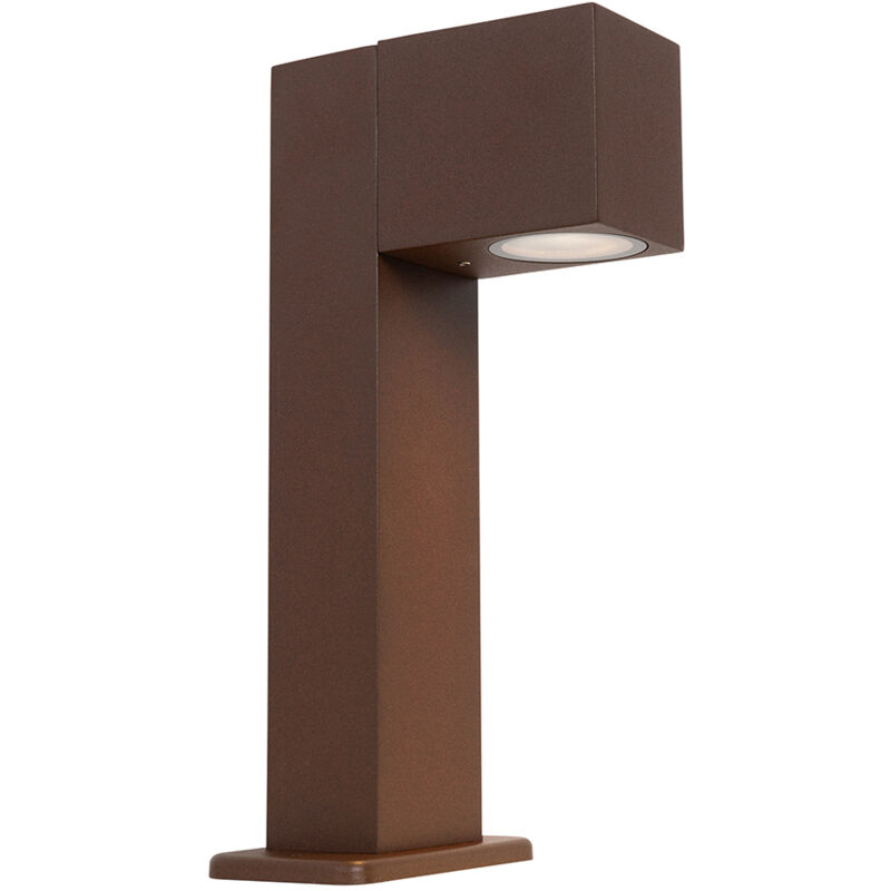 Baleno - éclairage de terrasse et d'allée de jardin - 1 lumière - l 151 mm - Brun rouille - Rustique - éclairage extérieur - Qazqa