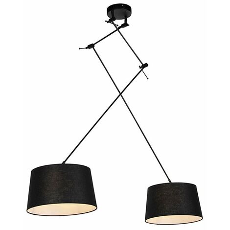 Qazqa Blitz Suspensions Cylinder Noir 2