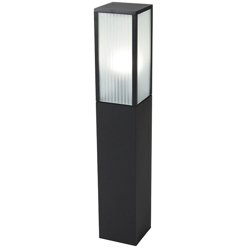 Charlois - led Dimmable Lampe sur pied extérieur variateur inclus - 1 lumière - l 14 cm - Noir - Moderne - éclairage extérieur - Qazqa