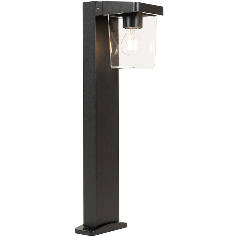 Chimay - Lampe sur pied extérieur - 1 lumière - l 15 cm - Noir - Moderne - éclairage extérieur - Qazqa