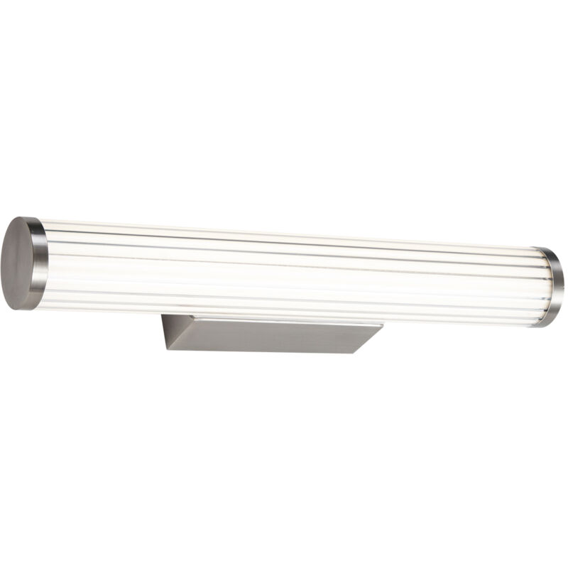 QAZQA coco - LED Applique murale - 1 lumière - H 40.4 cm - Gunmetal - Rétro - éclairage intérieur - Salle de bains