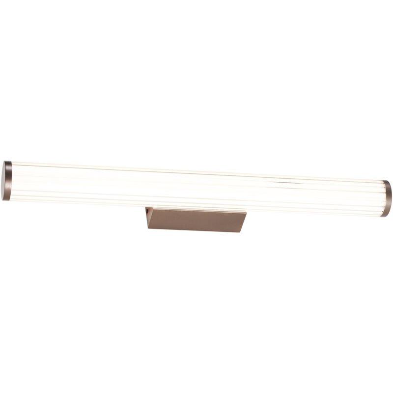 Coco - led Applique murale - 1 lumière - h 60.4 cm - Bronze - Rétro - éclairage intérieur - Salle de bains - Qazqa