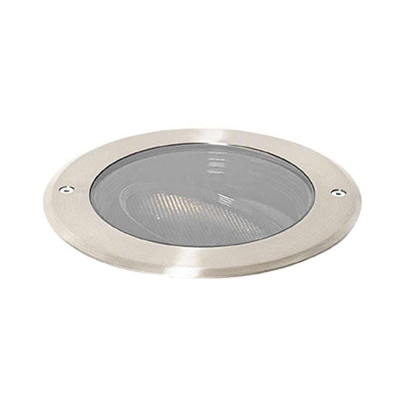 Qazqa - Spot de sol extérieur acier AR111 orientable IP65 - delux honey