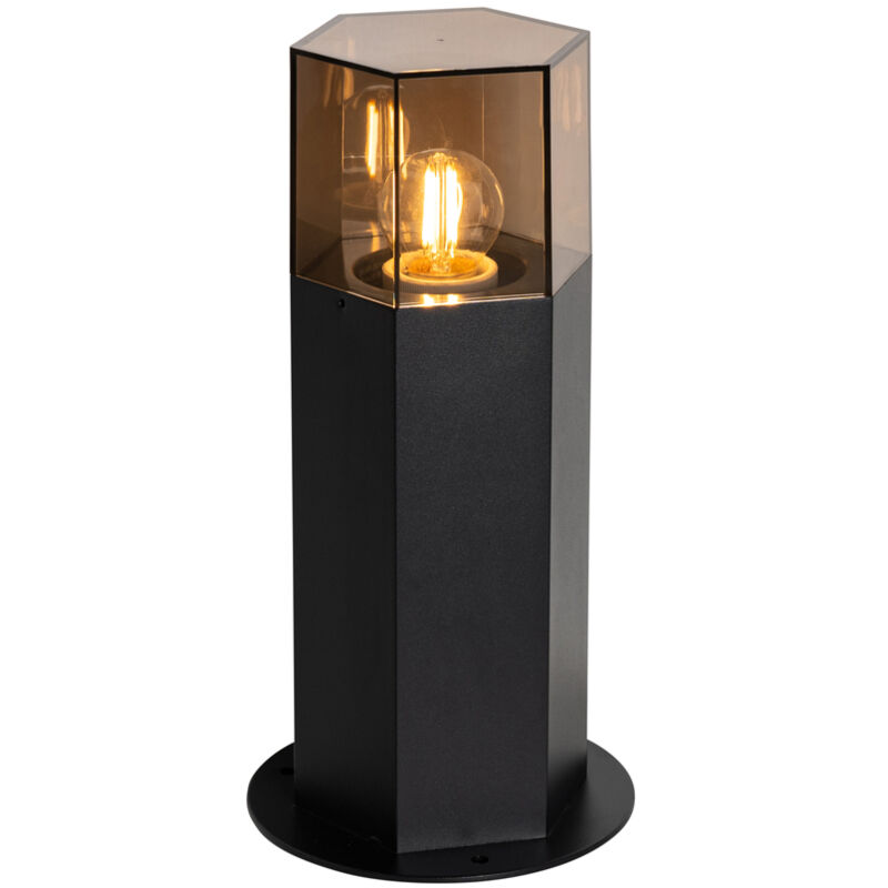 Denmark - Lampe sur pied extérieur - 1 lumière - ø 15 cm - Noir - Moderne - éclairage extérieur - Qazqa