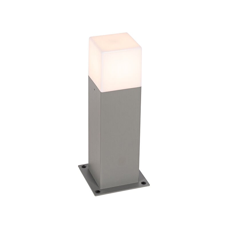 Denmark - Lampe sur pied extérieur - 1 lumière - l 12 cm - Gris - Moderne - éclairage extérieur - Qazqa