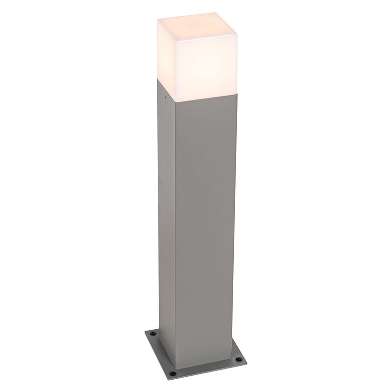 Denmark - Lampe sur pied extérieur - 1 lumière - l 12 cm - Gris - Moderne - éclairage extérieur - Qazqa