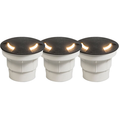 FARETTO LUCE LED MONO MINI 1 W SPOT ORIENTABILE ALETTE SEGNAPASSO CON  DRIVER NEW - Area Illumina