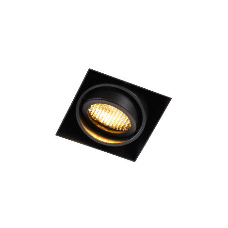 Faretto LED 3W slim incasso foro 60mm opaco luce cappa cucina mensola IP20  220V LUCE 3000K